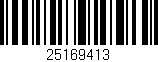 Código de barras (EAN, GTIN, SKU, ISBN): '25169413'