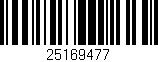Código de barras (EAN, GTIN, SKU, ISBN): '25169477'