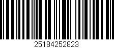 Código de barras (EAN, GTIN, SKU, ISBN): '25184252823'