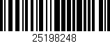 Código de barras (EAN, GTIN, SKU, ISBN): '25198248'
