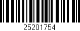 Código de barras (EAN, GTIN, SKU, ISBN): '25201754'