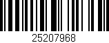 Código de barras (EAN, GTIN, SKU, ISBN): '25207968'