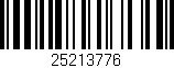 Código de barras (EAN, GTIN, SKU, ISBN): '25213776'