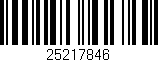 Código de barras (EAN, GTIN, SKU, ISBN): '25217846'