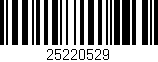 Código de barras (EAN, GTIN, SKU, ISBN): '25220529'