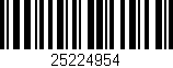 Código de barras (EAN, GTIN, SKU, ISBN): '25224954'