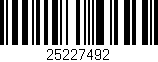 Código de barras (EAN, GTIN, SKU, ISBN): '25227492'