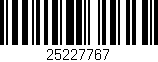 Código de barras (EAN, GTIN, SKU, ISBN): '25227767'