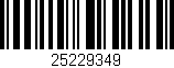 Código de barras (EAN, GTIN, SKU, ISBN): '25229349'