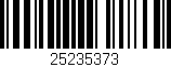 Código de barras (EAN, GTIN, SKU, ISBN): '25235373'
