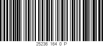 Código de barras (EAN, GTIN, SKU, ISBN): '25236_164_0_P'