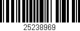 Código de barras (EAN, GTIN, SKU, ISBN): '25238969'
