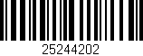 Código de barras (EAN, GTIN, SKU, ISBN): '25244202'