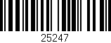 Código de barras (EAN, GTIN, SKU, ISBN): '25247'