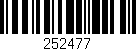 Código de barras (EAN, GTIN, SKU, ISBN): '252477'
