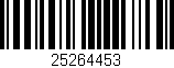 Código de barras (EAN, GTIN, SKU, ISBN): '25264453'
