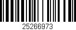 Código de barras (EAN, GTIN, SKU, ISBN): '25266973'