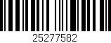 Código de barras (EAN, GTIN, SKU, ISBN): '25277582'