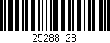 Código de barras (EAN, GTIN, SKU, ISBN): '25288128'