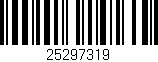 Código de barras (EAN, GTIN, SKU, ISBN): '25297319'