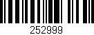 Código de barras (EAN, GTIN, SKU, ISBN): '252999'