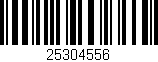 Código de barras (EAN, GTIN, SKU, ISBN): '25304556'