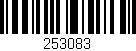 Código de barras (EAN, GTIN, SKU, ISBN): '253083'