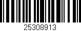 Código de barras (EAN, GTIN, SKU, ISBN): '25308913'