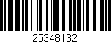Código de barras (EAN, GTIN, SKU, ISBN): '25348132'