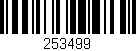 Código de barras (EAN, GTIN, SKU, ISBN): '253499'
