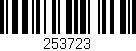 Código de barras (EAN, GTIN, SKU, ISBN): '253723'