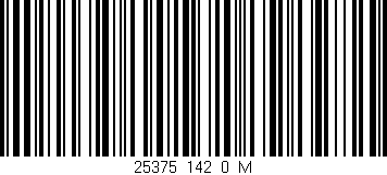 Código de barras (EAN, GTIN, SKU, ISBN): '25375_142_0_M'