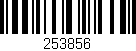 Código de barras (EAN, GTIN, SKU, ISBN): '253856'