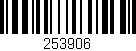 Código de barras (EAN, GTIN, SKU, ISBN): '253906'