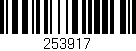 Código de barras (EAN, GTIN, SKU, ISBN): '253917'