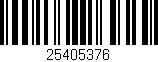 Código de barras (EAN, GTIN, SKU, ISBN): '25405376'