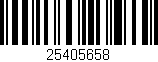 Código de barras (EAN, GTIN, SKU, ISBN): '25405658'