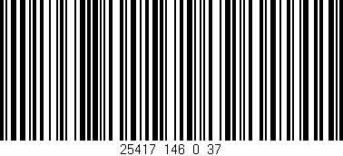 Código de barras (EAN, GTIN, SKU, ISBN): '25417_146_0_37'