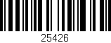 Código de barras (EAN, GTIN, SKU, ISBN): '25426'