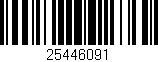 Código de barras (EAN, GTIN, SKU, ISBN): '25446091'