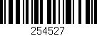 Código de barras (EAN, GTIN, SKU, ISBN): '254527'