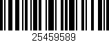 Código de barras (EAN, GTIN, SKU, ISBN): '25459589'