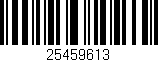 Código de barras (EAN, GTIN, SKU, ISBN): '25459613'