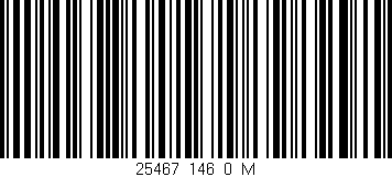 Código de barras (EAN, GTIN, SKU, ISBN): '25467_146_0_M'