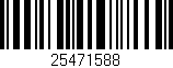 Código de barras (EAN, GTIN, SKU, ISBN): '25471588'