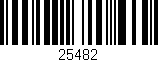 Código de barras (EAN, GTIN, SKU, ISBN): '25482'