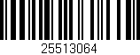 Código de barras (EAN, GTIN, SKU, ISBN): '25513064'