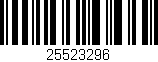 Código de barras (EAN, GTIN, SKU, ISBN): '25523296'