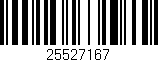 Código de barras (EAN, GTIN, SKU, ISBN): '25527167'