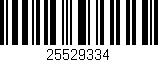 Código de barras (EAN, GTIN, SKU, ISBN): '25529334'